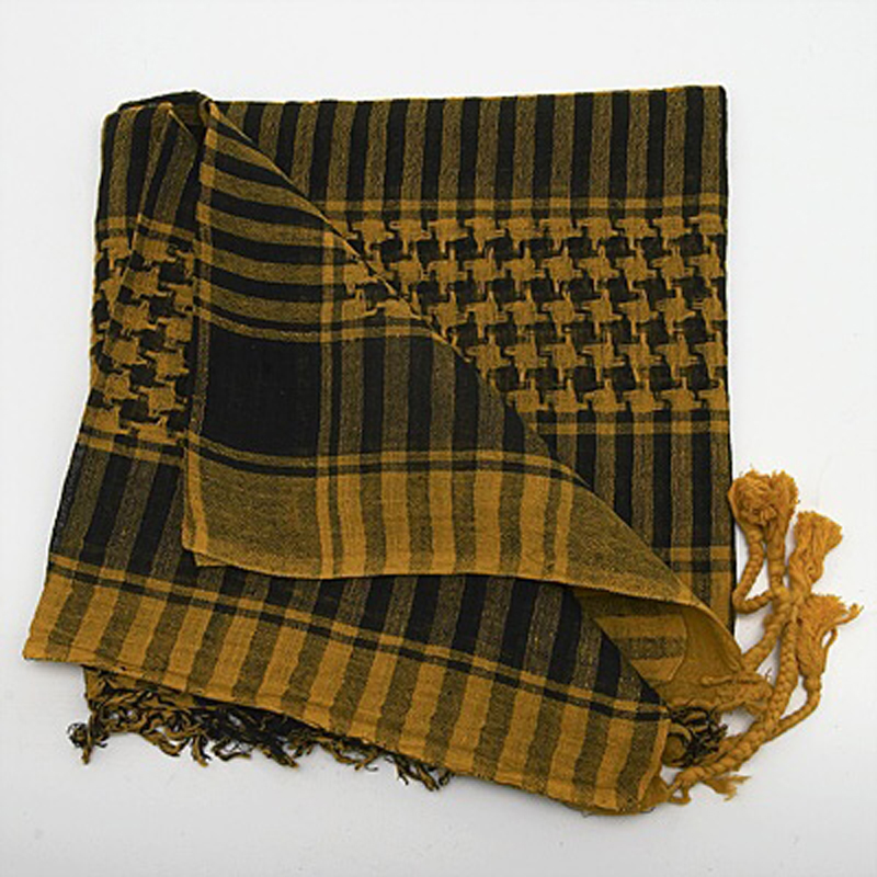Headscarf Palestine Arafat Cotton Yellow