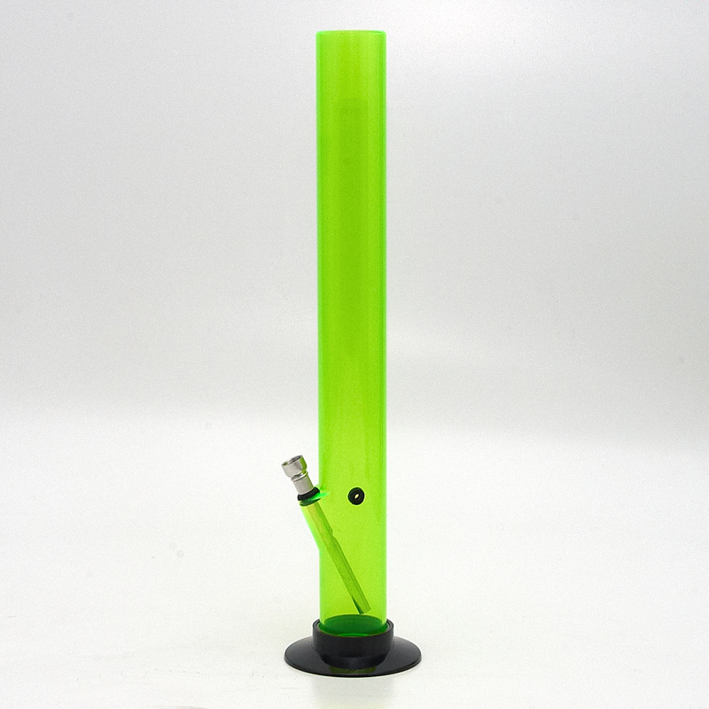 Bong Acrylic Tube 45 cm Green